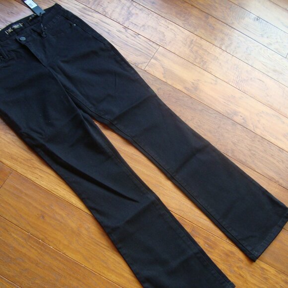NWT KARDASHIAN Kollection Jeans Khloe Curvy Slim Bootcut Black size 8 - Picture 2 of 11